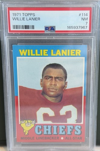 1971 topps willie lanier - willie,